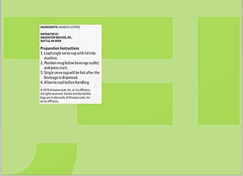 Amazon Brand - Solimo Medium Roast Coffee Pods, Colombian, Compatible with Keurig 2.0 K-Cup Brewers, 24 Count