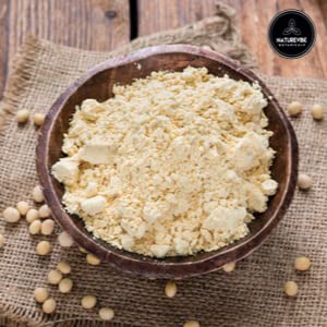 Naturevibe Botanicals Defatted Soy Flour 5 lb | High-Protein, Low-Fat Flour | Gluten-Free, Non-GMO | Perfect for Baking, Rotis, Breads, Smoothies, Protein Shakes & Plant-Based Cooking