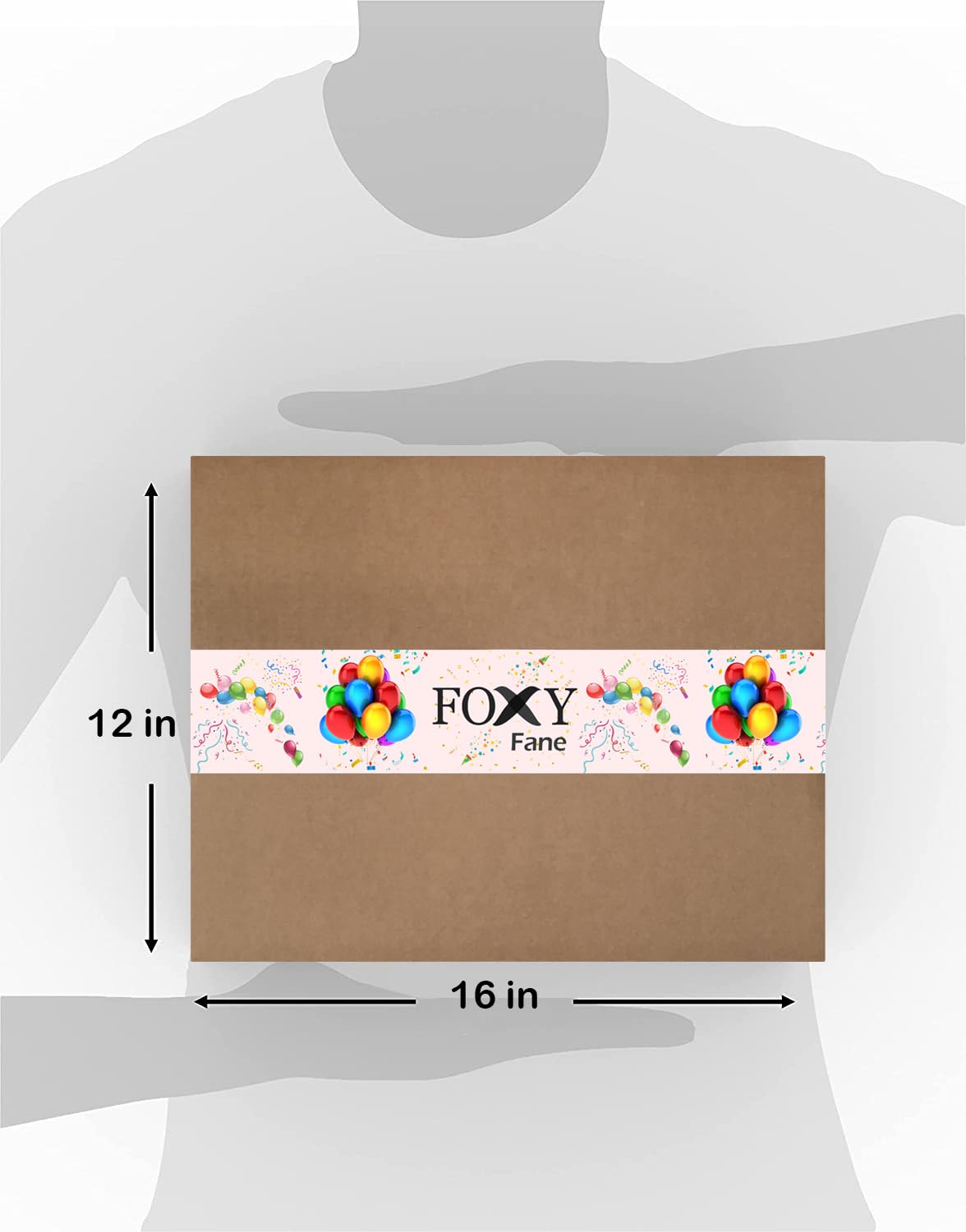 Foxy Fane 66-Count Holiday Gift Box - 66 Healthy Snacks & Treats - Perfect Variety Pack for Easter - Great for Family, Friends & Office