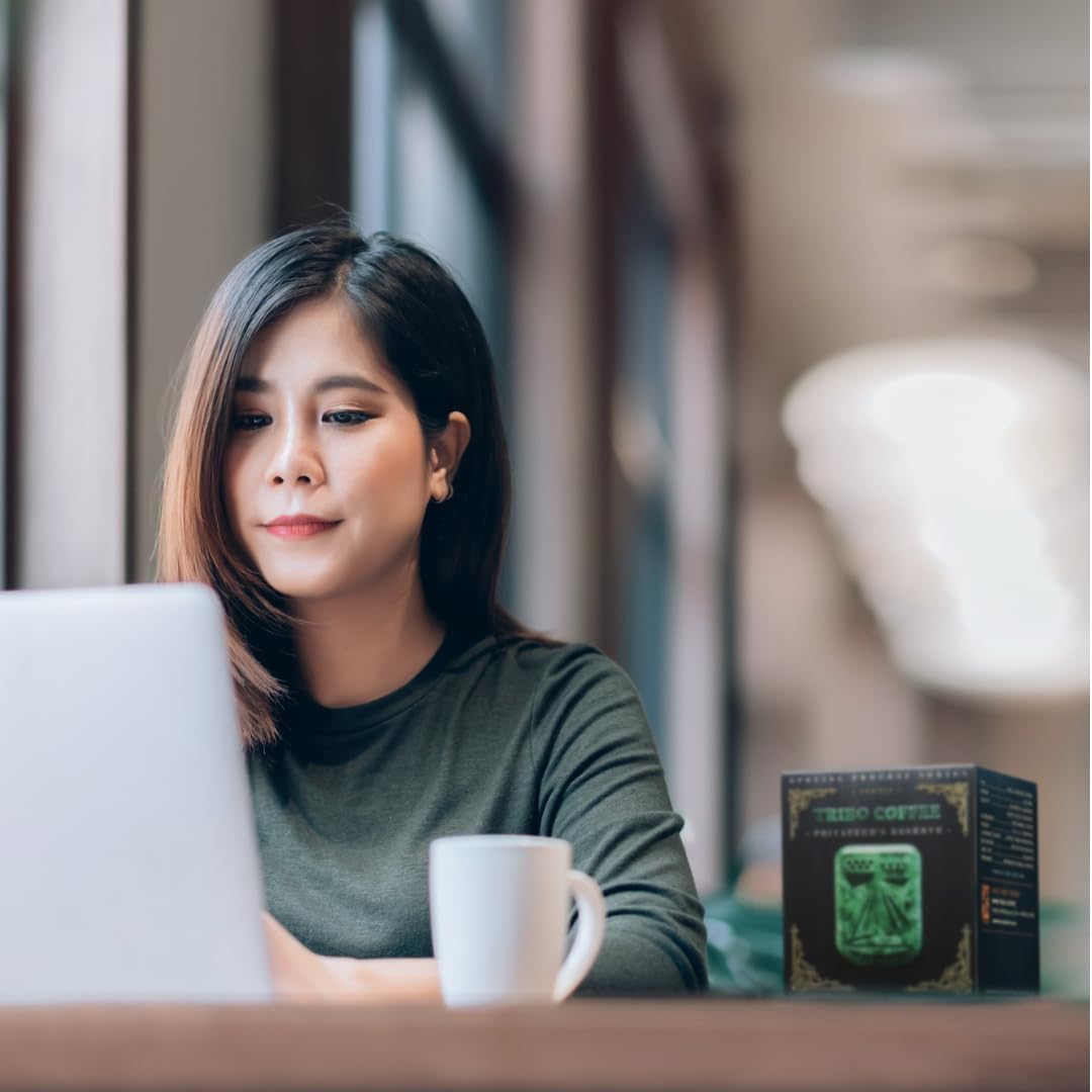 Tribo Coffee Single-Serve Portable Pour Over Drip Coffee - Privateer's Reserve Variety - 5 Servings (Light - Medium Roast)