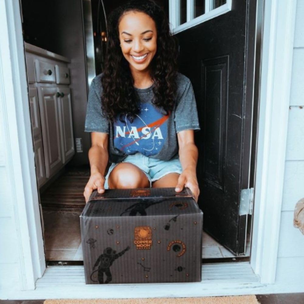 Copper Moon Medium Roast Whole Bean Coffee, Medium Roast, Eco Harvest Organic Blend, 2 Lb