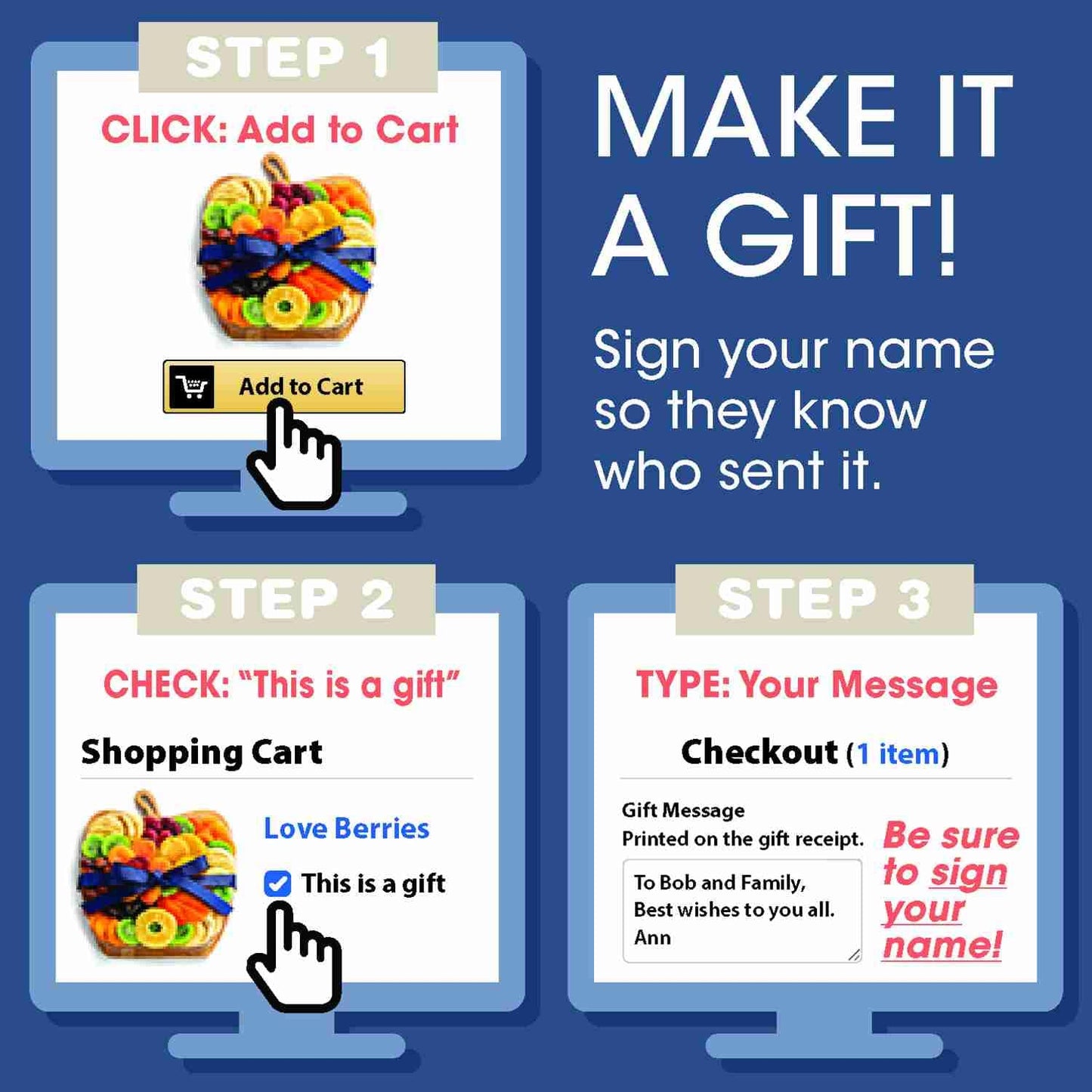 Blue Bow Gourmet Artisanal Chocolate Assortment Gift Tin for Birthday, Thank You, Business Gifts, Holiday