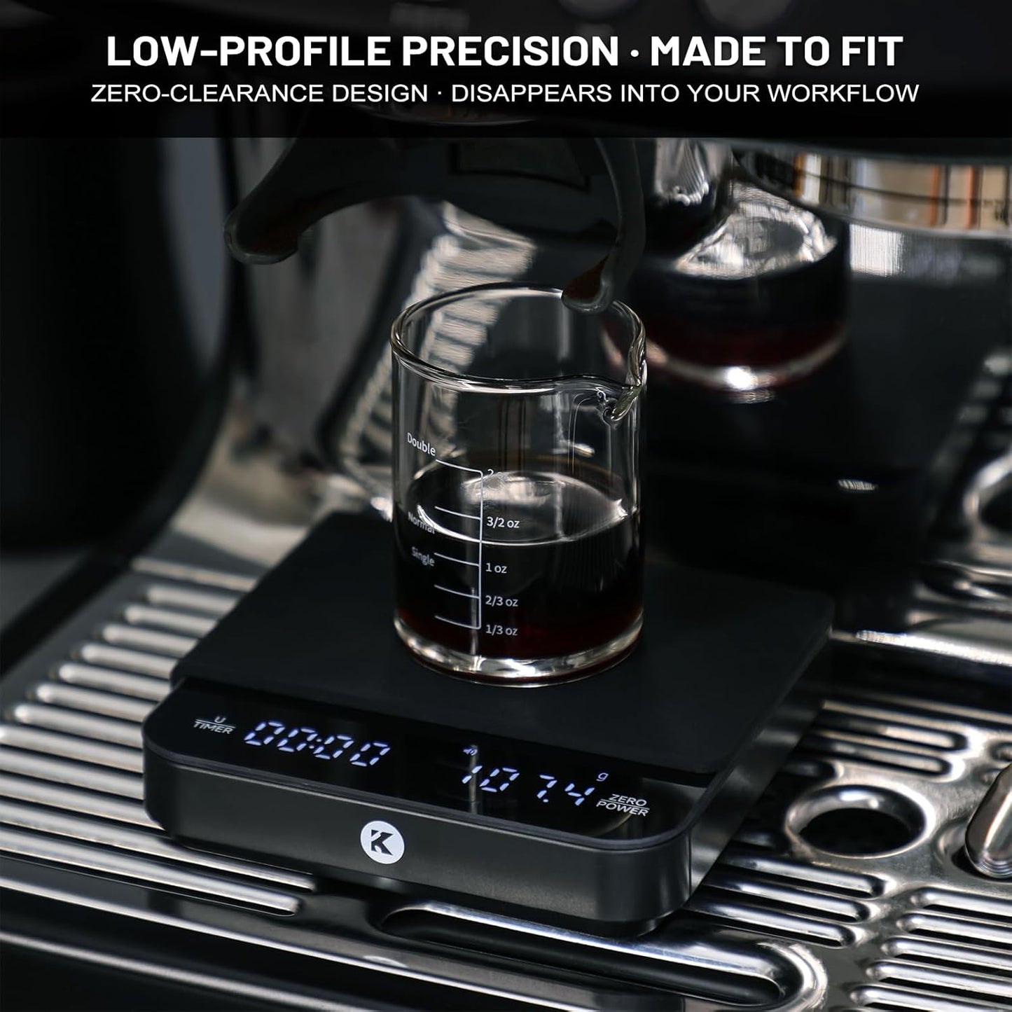 KitchenTour Coffee Scale with Timer (K122-B)