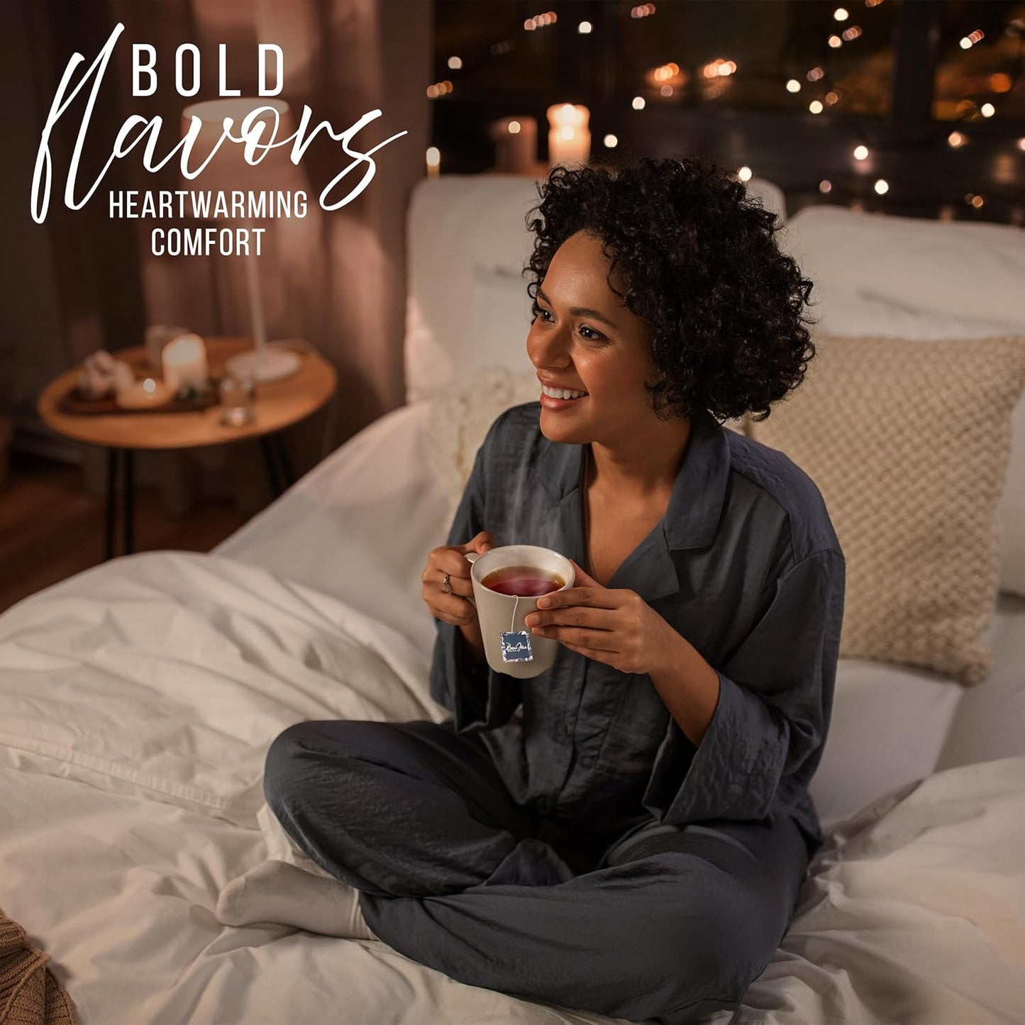 Tea Gift Set For Women - Tea Sampler Gift Set Box Variety Pack - Includes 8 Rich Flavors, 32 Tea Bags - Tea Set For Christmas Gifts For Women - Loose Leaf Tea Sampler For Tea Gifts For Tea Lovers