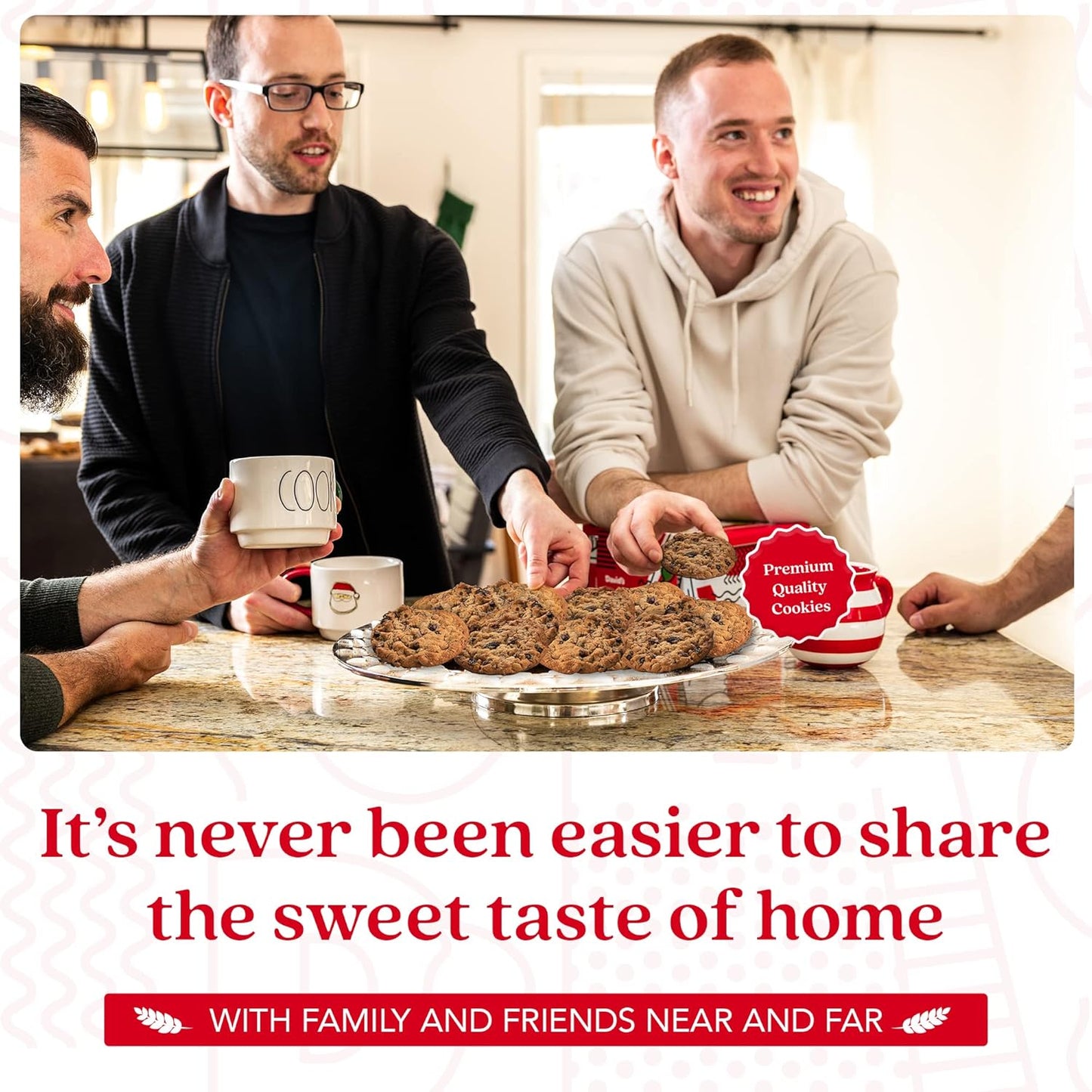 David's Cookies 1lb Oatmeal Raisin Fresh Baked Cookies - Delectable & Premium Ingredients - No Added Preservatives Cookie Gift Basket