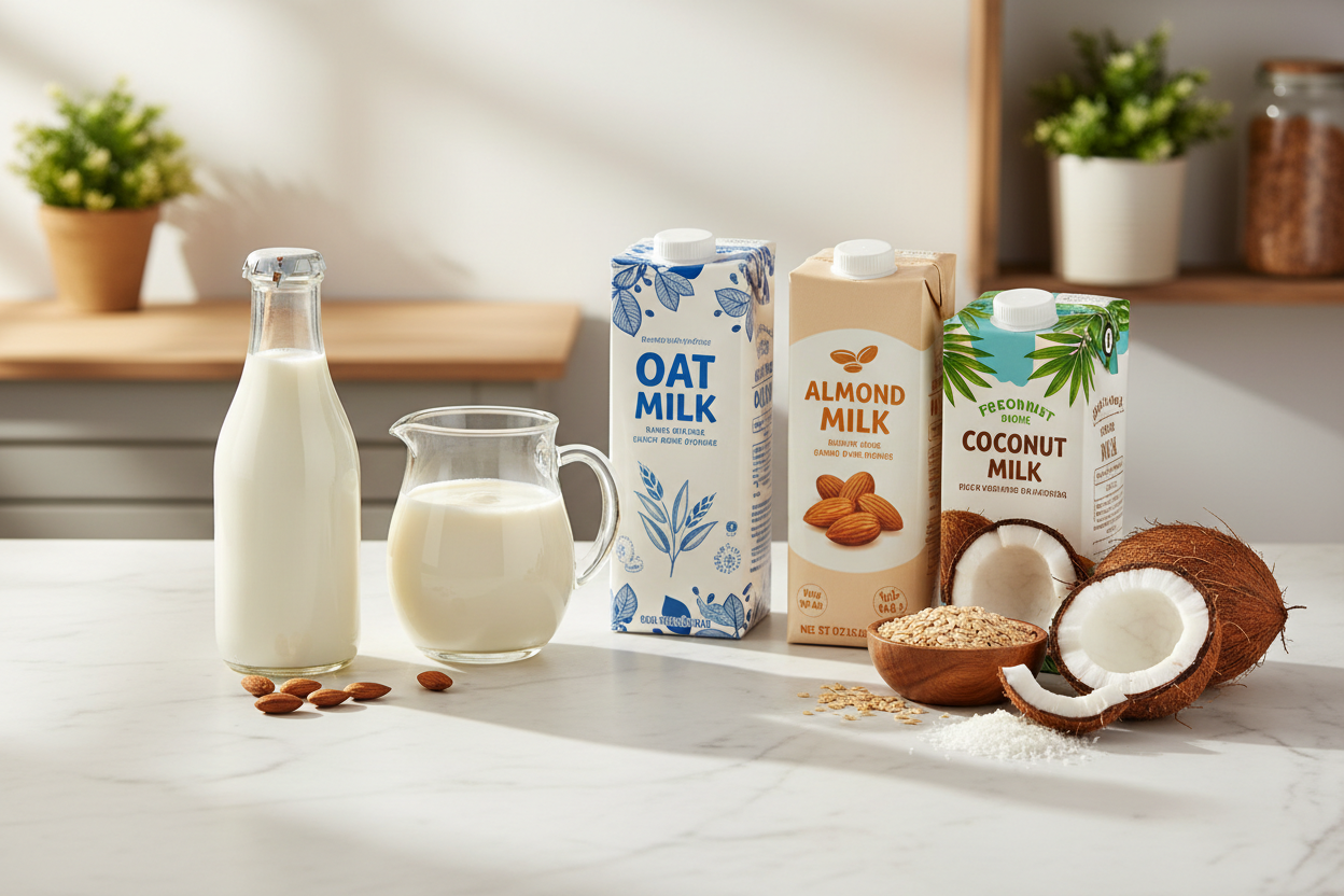 Milk, Cream & Alternatives