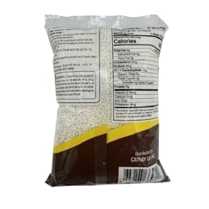 Sago Tapioca Pearls from Cassava | Best for Bubble Boba Milk Tea, Non-GMO Certified, Gluten-Free, Desserts Sago Ball, Soup, or Sauce Thickening | 12 Oz Pack