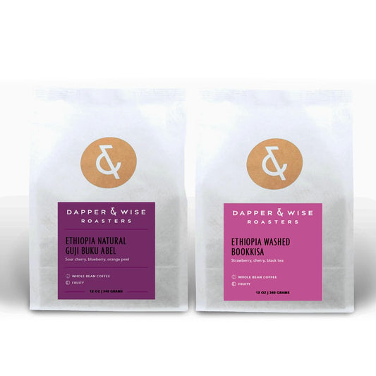 Bean Box Coffee Sampler - Explore Ethiopia, 2-Pack, Freshly Ground, Gourmet Coffee