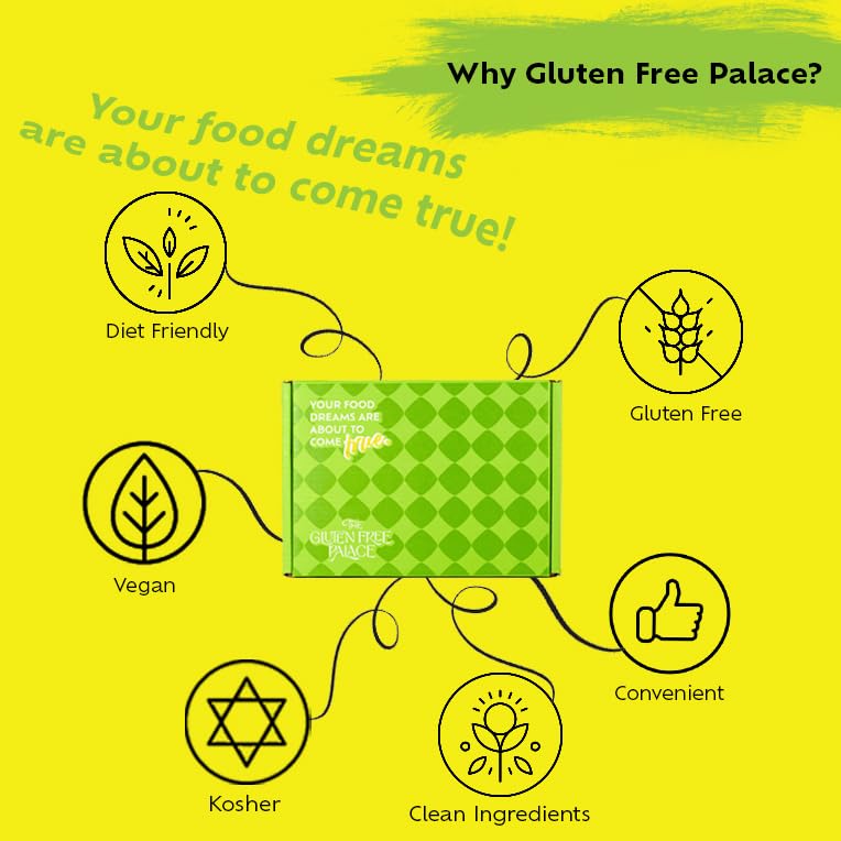 Gluten Free Palace 100 Calorie Snacks Variety Pack – Healthy Snack Care Package – Low Calorie, Vegan, Protein Bars & Nuts (15 Count)