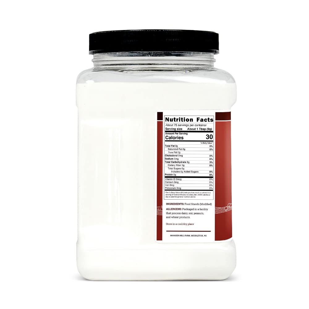 Hoosier Hill Farm Instant Clear Jel Thickening Powder, 1.5LB (Pack of 1)