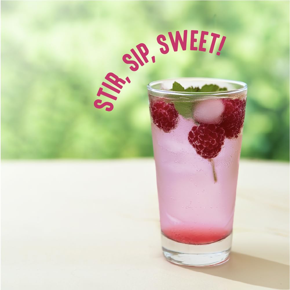 Lakanto Simple Flavoring Syrup - Monk Fruit Sweetener with Allulose, Perfect for Coffee, Tea, Cocktails, Snow Cones, Sodas, Other Drinks, Keto, Vegan (Raspberry - 25.4 fl oz)