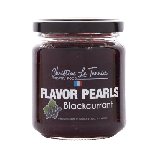 Christine Le Tennier Blackcurrant Flavor Pearls, 7oz Jar