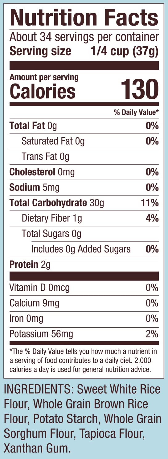 Bob's Red Mill Gluten Free 1 to 1 Baking Flour, 44oz (Pack of 1) - Non GMO, Vegan, Kosher