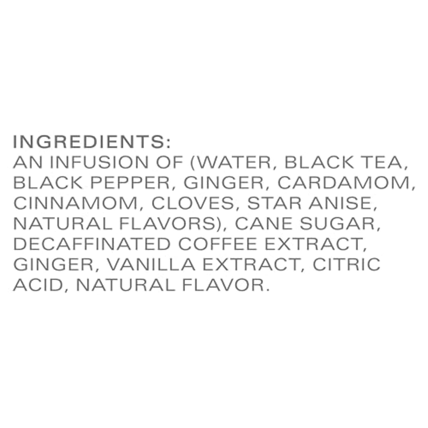 TAZO Espresso Chai Latte, Black Tea Concentrate, Easy to Serve Espresso Chai Tea for Everyday Cafe Style Lattes, Hot or Iced Coffee-like experience, Barista Approved, 32oz Tea Mix Carton