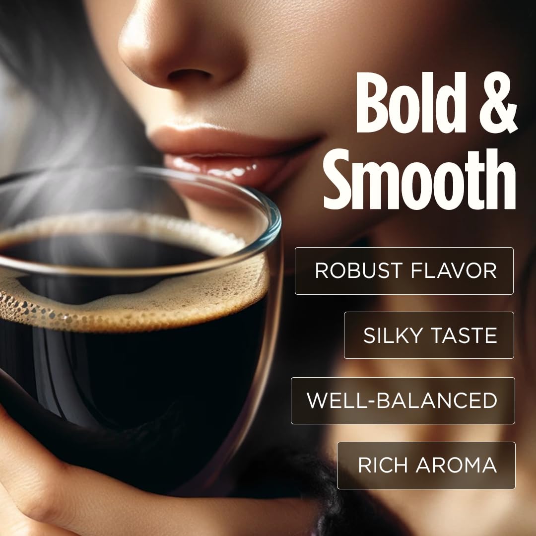 VitaCup Extra Shot Instant Coffee Packets with Espresso Shot, “Red Eye” High Caffeine, Bold Dark Roast w/Vitamin B12, Antioxidants, Premium Instant Coffee in Single Serve Sticks, 24 Ct