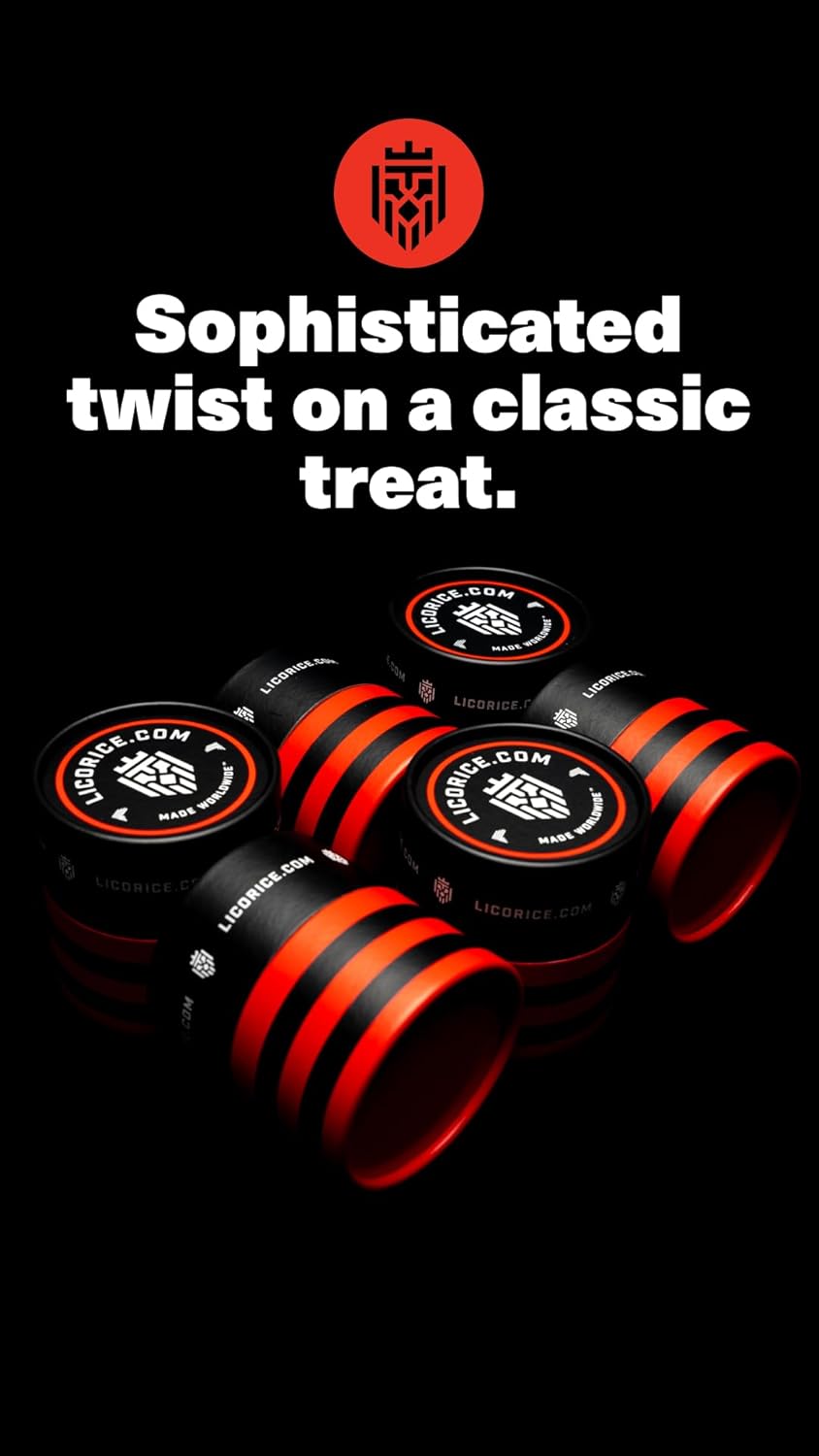 Licorice.com Licorice Gift Box, Gourmet Gift Snack (Blue Licorice)