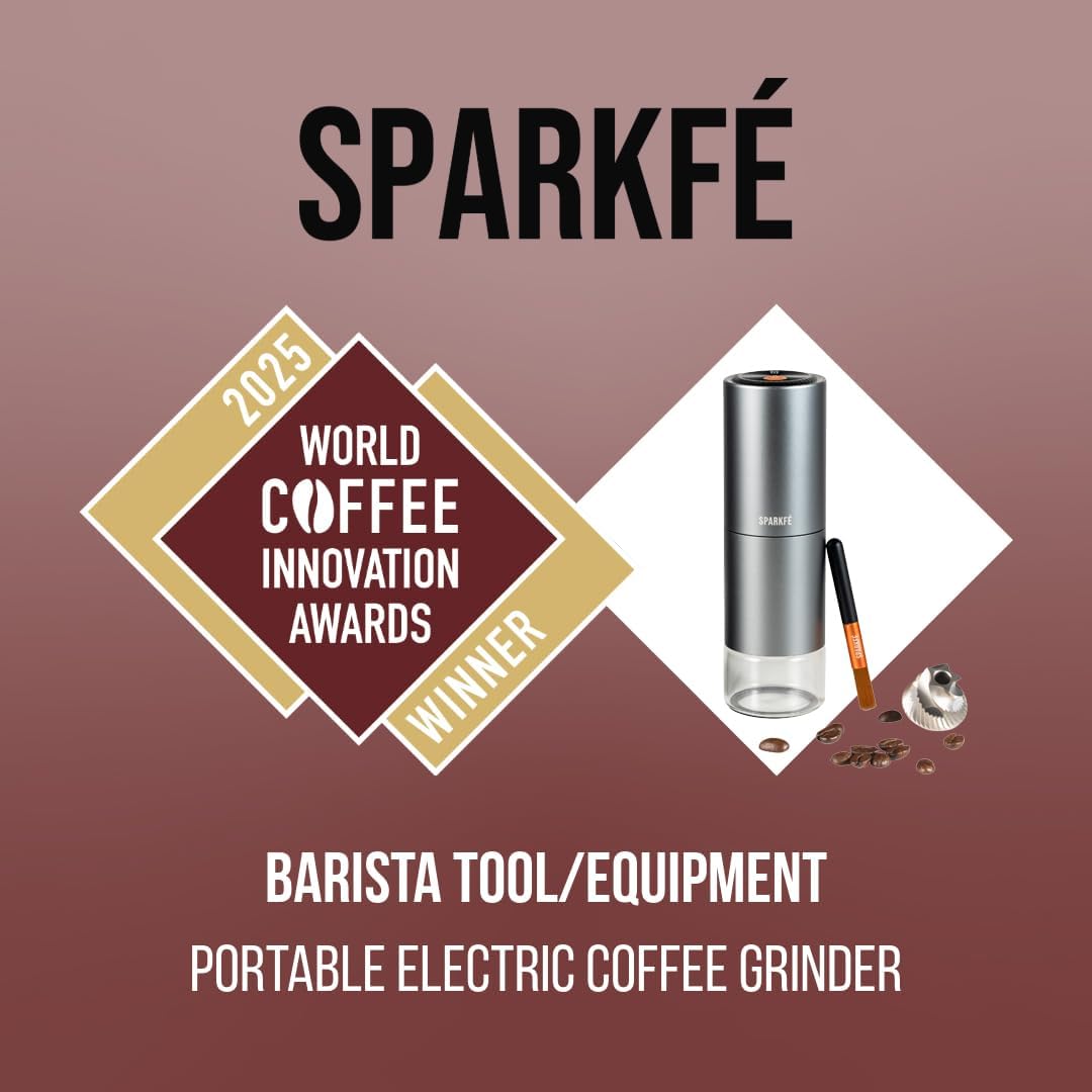 Portable Electric Coffee Grinder, Rechargeable Wireless Handheld Grinder with Stainless Steel Conical Burr, Adjustable Grind Settings, for Espresso, Moka, Pour Over, French Press, Cold Brew