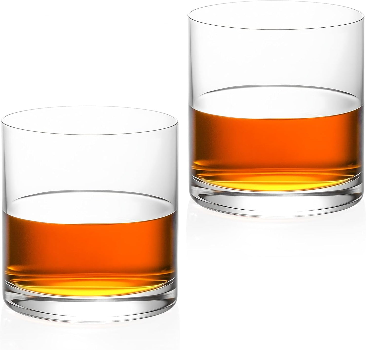 KAMMAK Shot Glasses Set of 2, 410ml/13.8oz Clear Espresso Shot Glass with Heavy Base for Bar Restaurants Home, Small Whiskey Shot Glass for Vodka, Whiskey, Tequila, Spirits & Liquors
