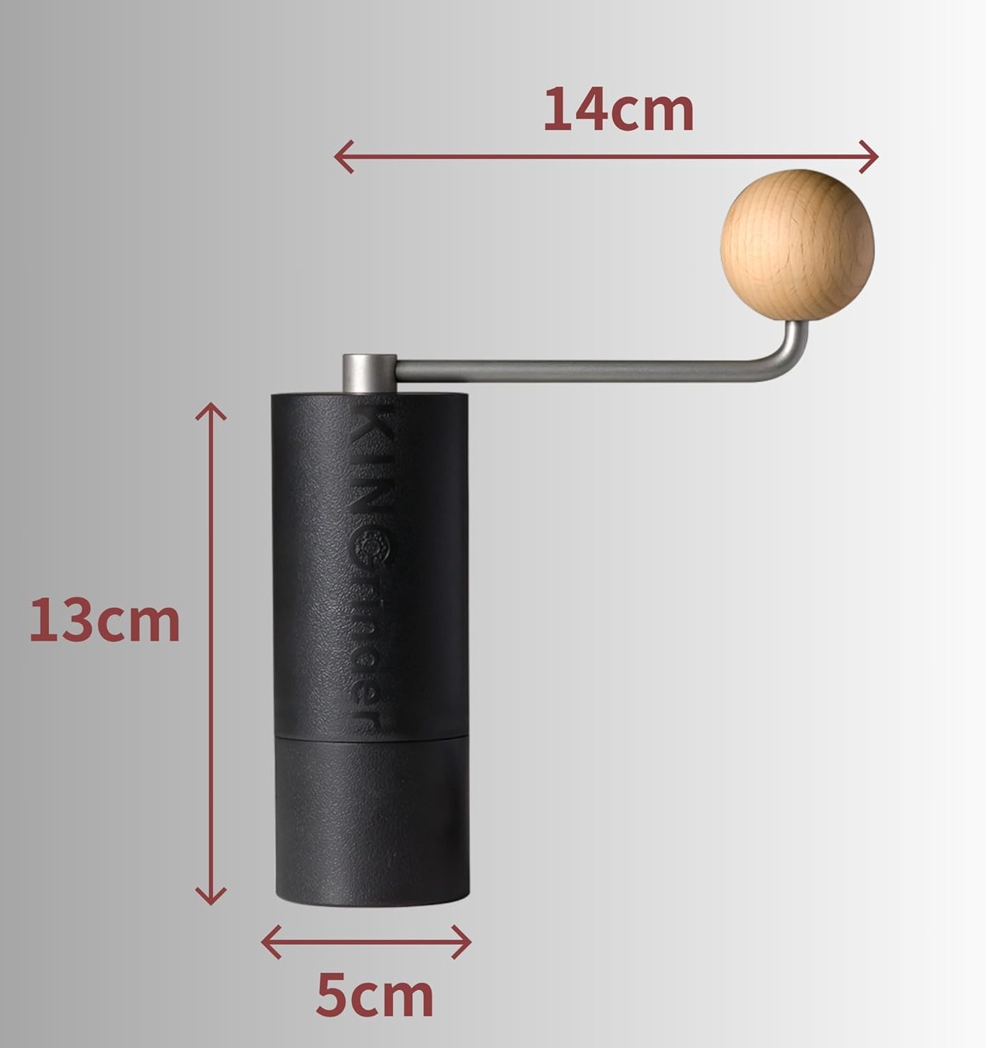 【Famous KOL Recommended】KINGrinder P2 Lightweight Manual Hand Coffee Grinder for Moka pot, French Press, Drip with Assembly Consistency Stainless Steel Conical Burr Mill, 20g Capacity