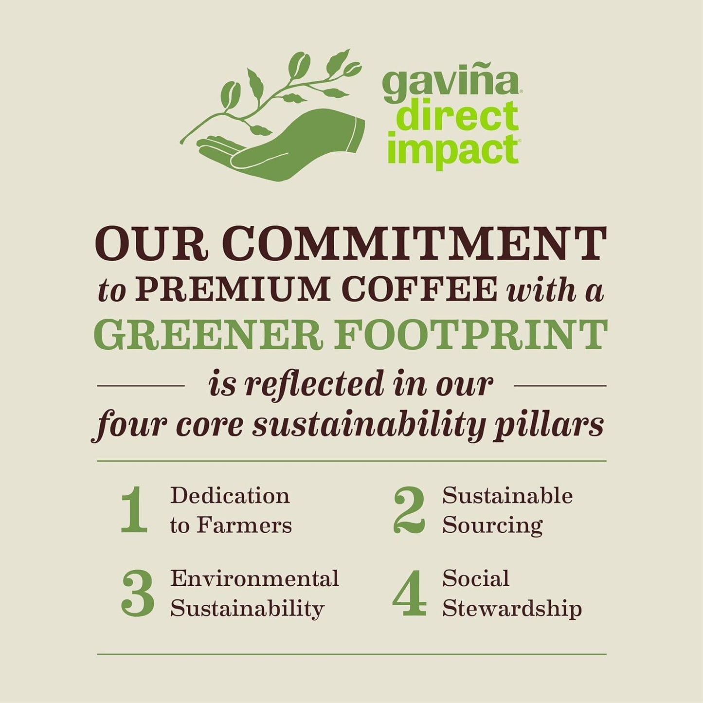 Gaviña Old Havana Espresso Whole Bean Coffee – Medium-Dark Roast, 100% Arabica, Nutty and Sweet Flavor, Great for Espresso Machines and Moka Pots, 32 oz Bag