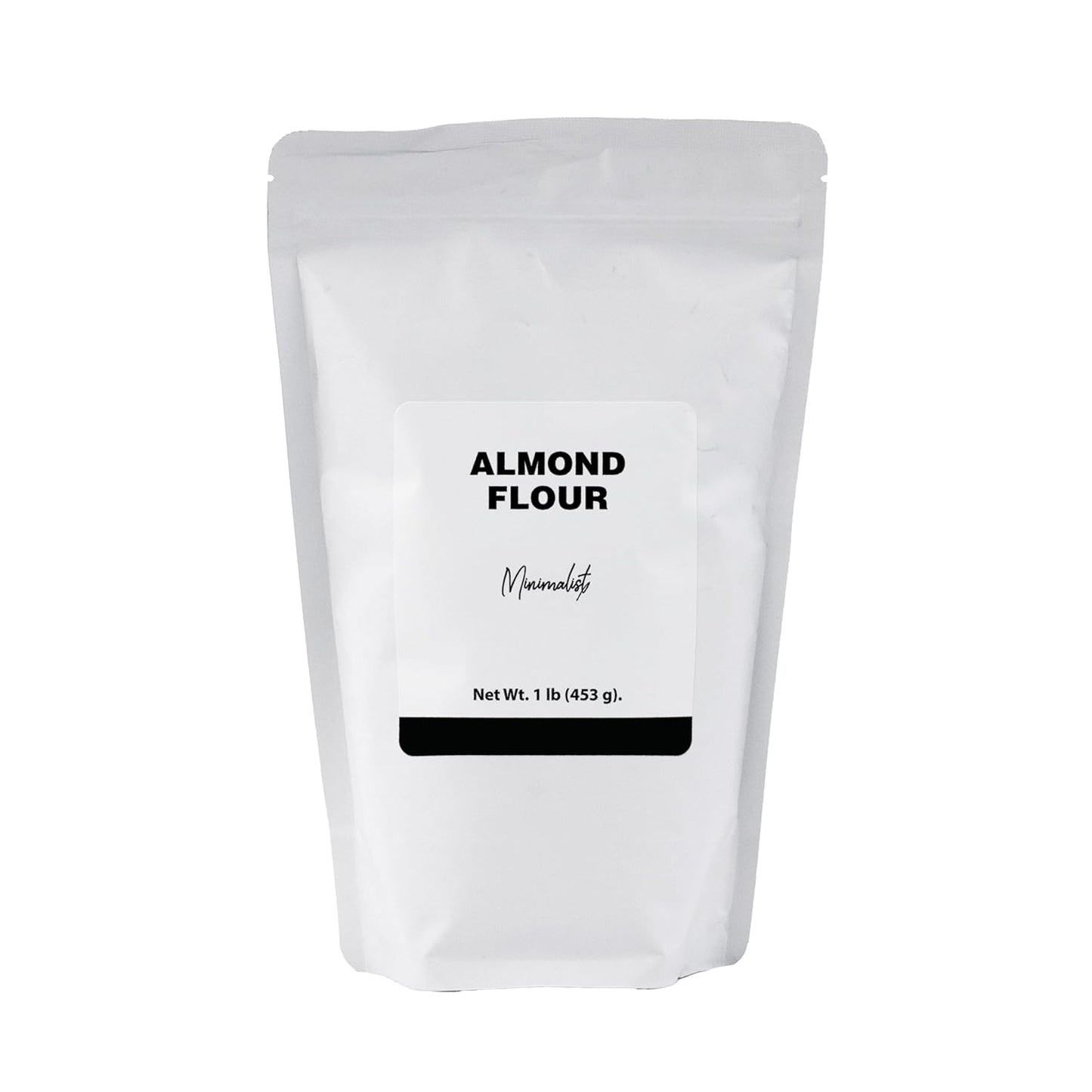 Minimalist Almond Flour, Ideal for Gluten-Free Baking and Cooking, Packaged for Convenience in a Resealable Bag (1 Pound)