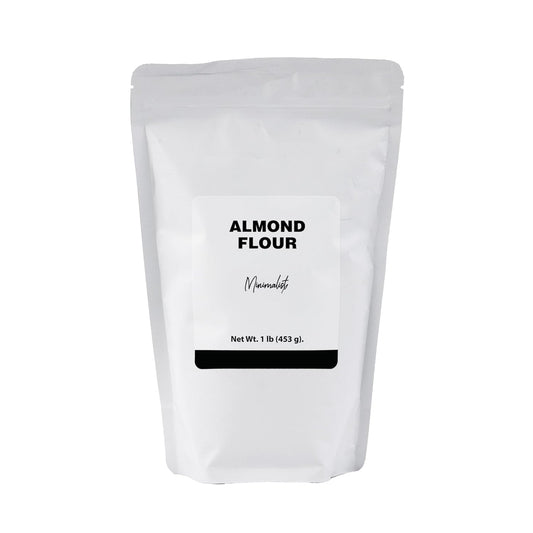 Minimalist Almond Flour, Ideal for Gluten-Free Baking and Cooking, Packaged for Convenience in a Resealable Bag (1 Pound)