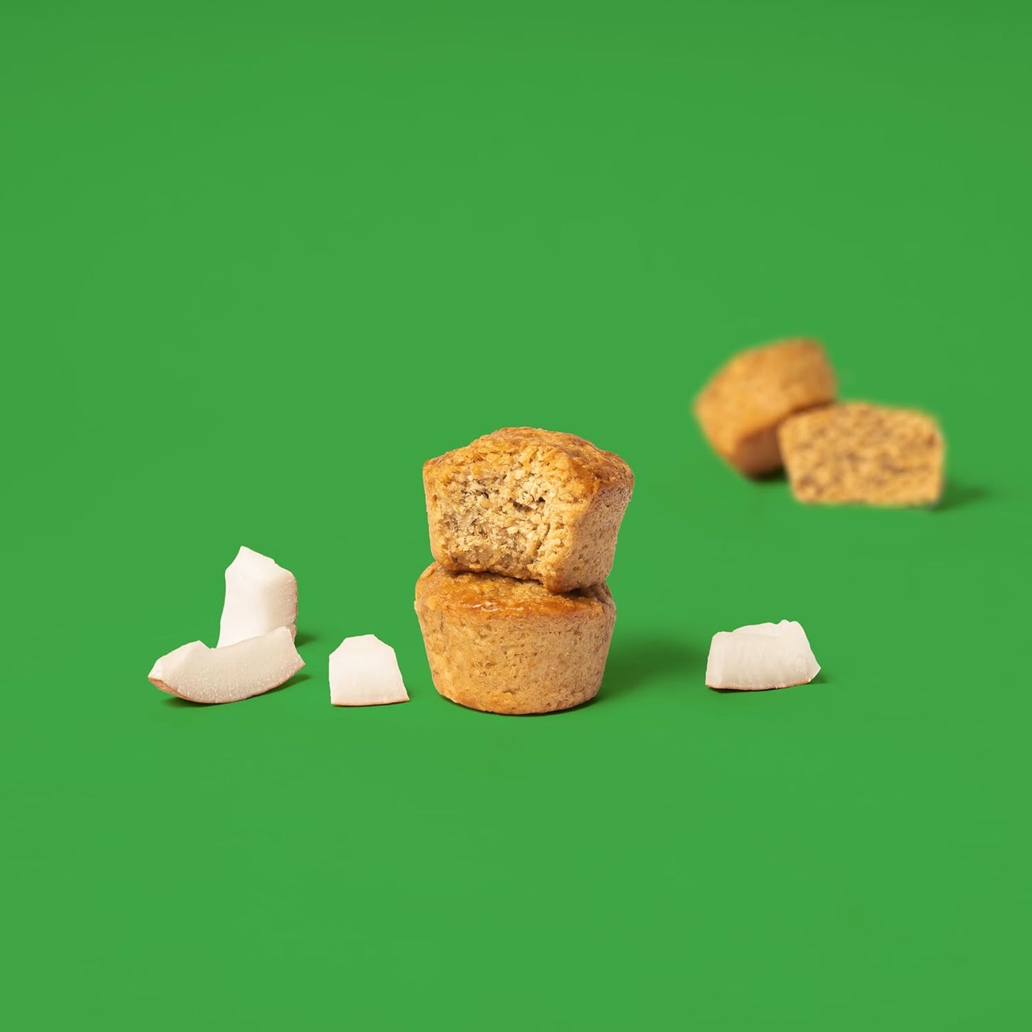 Bobo's Oat Bites, Coconut, 1.3 oz Bites (30 Pack Box), Gluten Free Whole Grain Snack, Vegan On-The-Go