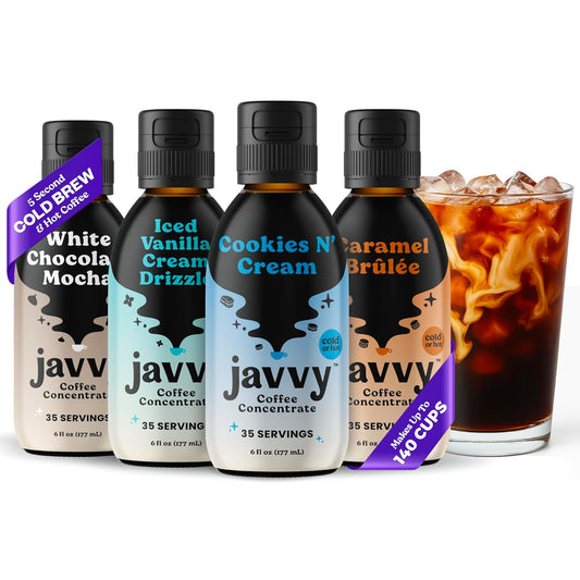 Coffee Concentrate Bundles - Cold Brew Coffee, Perfect for Hot or Iced Instant Coffees, Hot Drinks, Cold Brew Concentrate, 35 Servings - Variety - Limited Edition