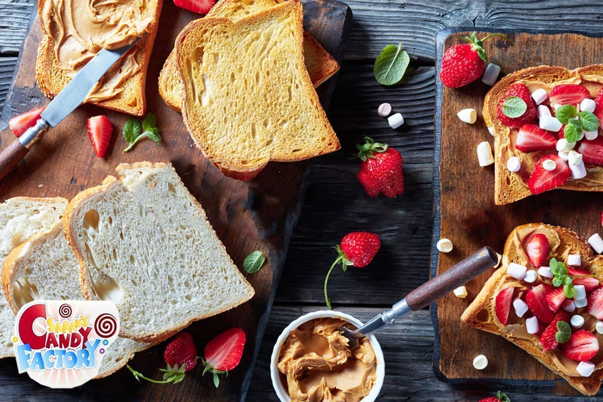 Sarah's Candy Factory 13 Oz Dehydrated Peppermint Marshmallow Bits in Reusable Jar