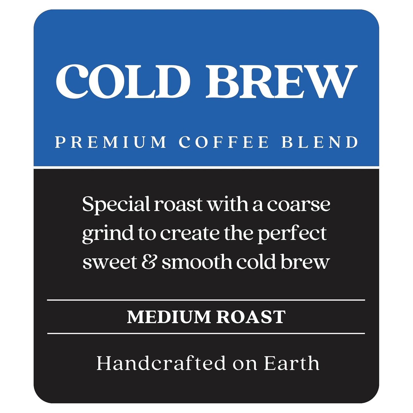 Copper Moon Ground Coffee, Medium Roast, Cold Brew Special Blend, 32 Oz