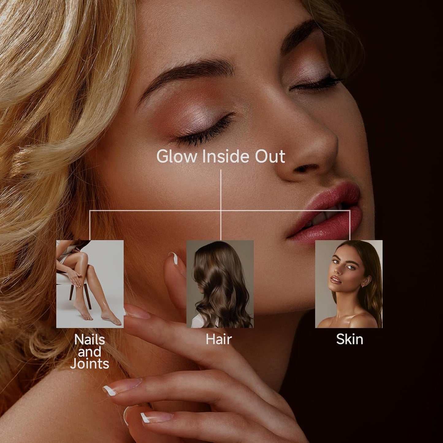 Premium Instant Collagen Peptide Infused Milk Coffee - Rich Creamy Taste, 30-Second Preparation, Aids Collagen Intake