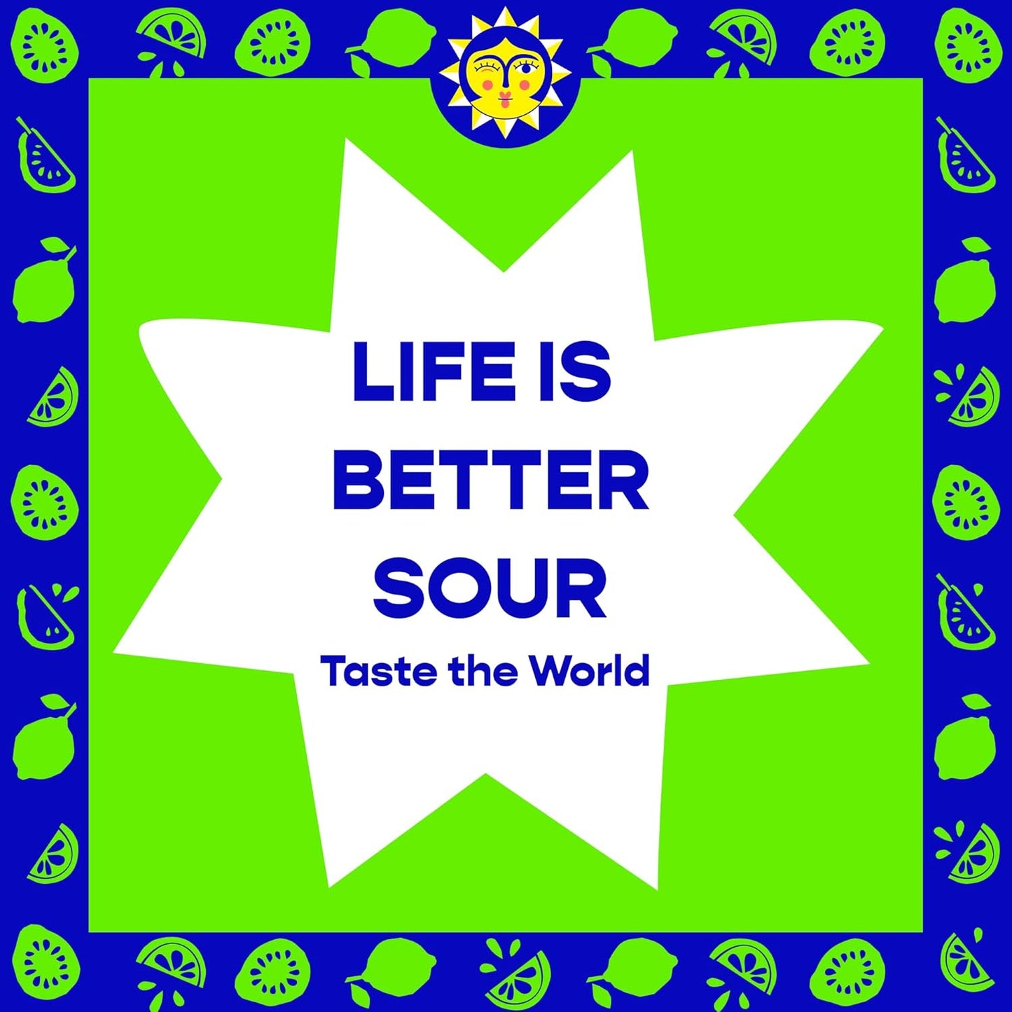 Better Sour Guava Calamansi Lime Gummy Stars Candy, Tropical Sour Gummies with a Tangy Twist, Bold and Juicy Sour Candy Made with Real Fruit Flavors, Vegan and Gluten-Free, 10 Pouch Set