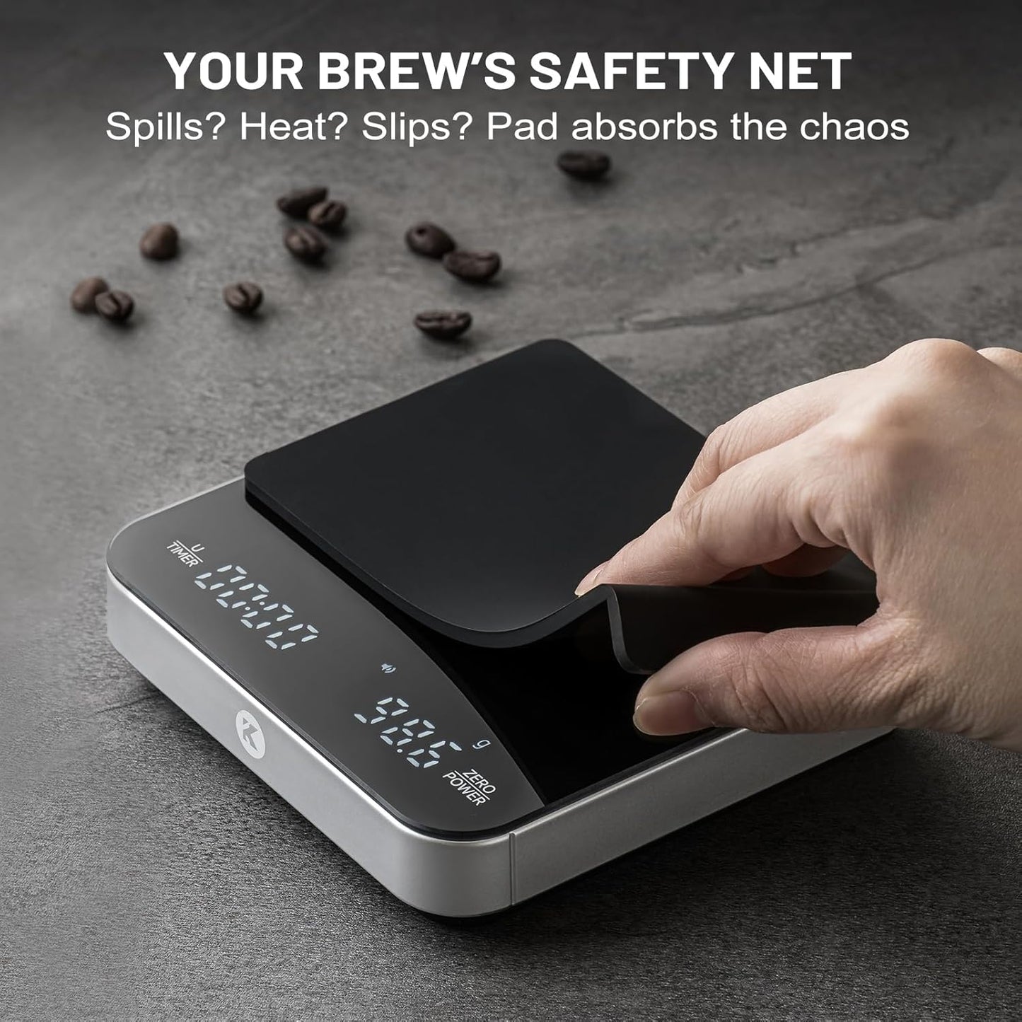 KitchenTour Coffee Scale with Timer (K122-S)