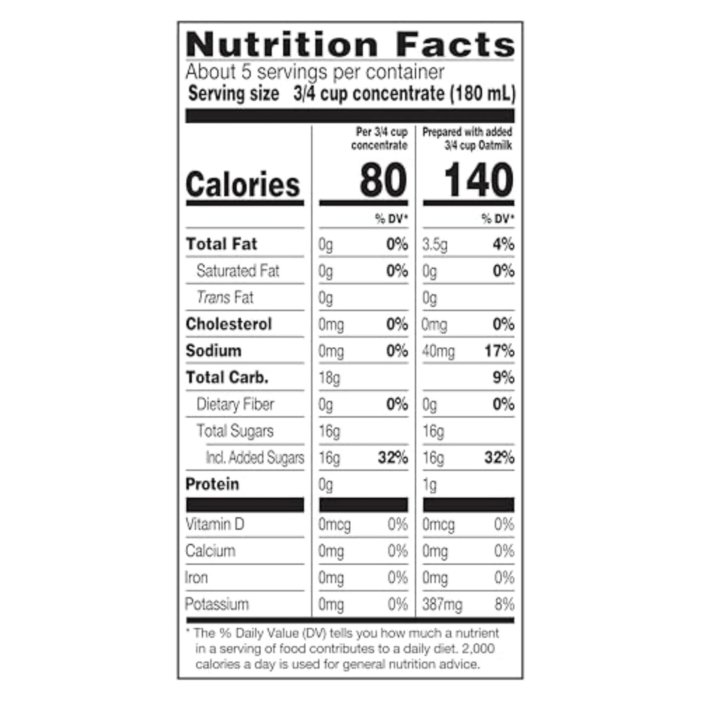 TAZO Espresso Chai Latte, Black Tea Concentrate, Easy to Serve Espresso Chai Tea for Everyday Cafe Style Lattes, Hot or Iced Coffee-like experience, Barista Approved, 32oz Tea Mix Carton