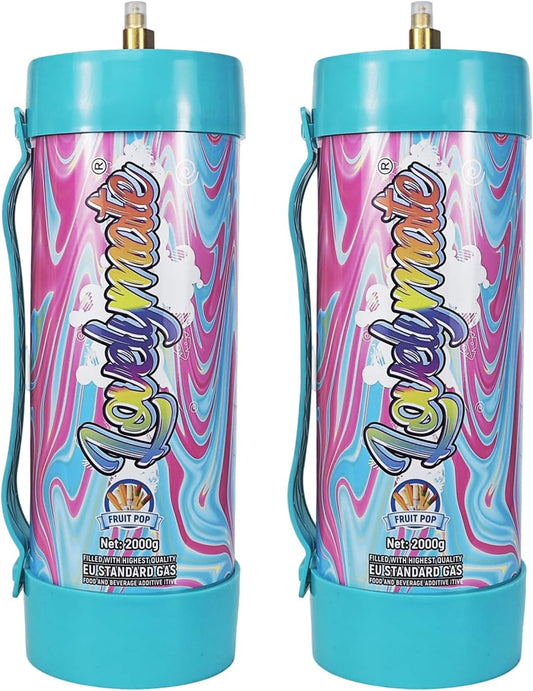 Whipped Cream Charger Tank 3.3L 2000G Whip Cream Charger Cylinder Food Grade Flavored (Tips Included) (2, Fruit pop)