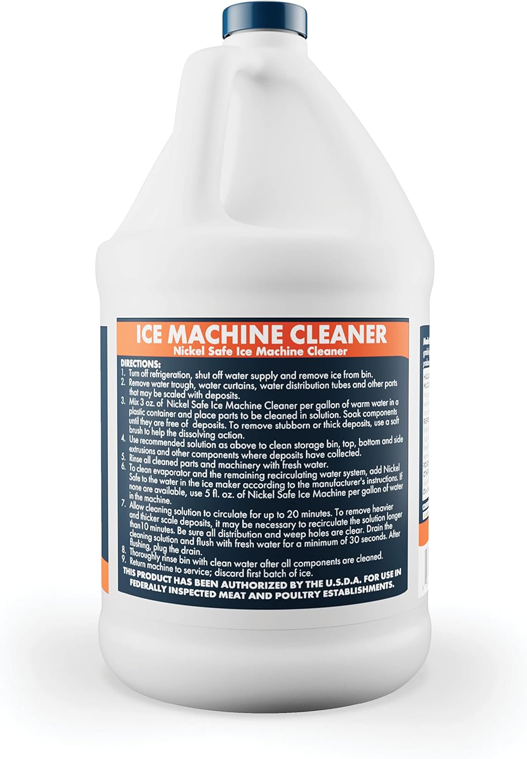 Ice Machine Cleaner - Nickel-Safe Descaler for Effective Cleaning- Ideal for Nickel Components - Ideal for Home or Commercial Use, 1 Gallon, Pack of 1