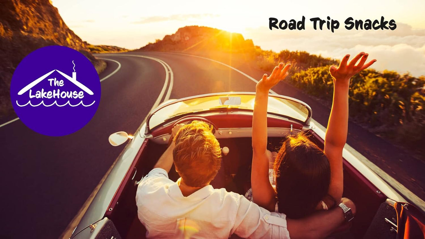 LakeHouse 25 Gluten Free Snacks - Quality Celiac-Friendly Healthy Snacks Variety Pack For Kids Adults - Gluten Free Snack Box - College Care Package Gift Basket - Snack Boxes For Kids