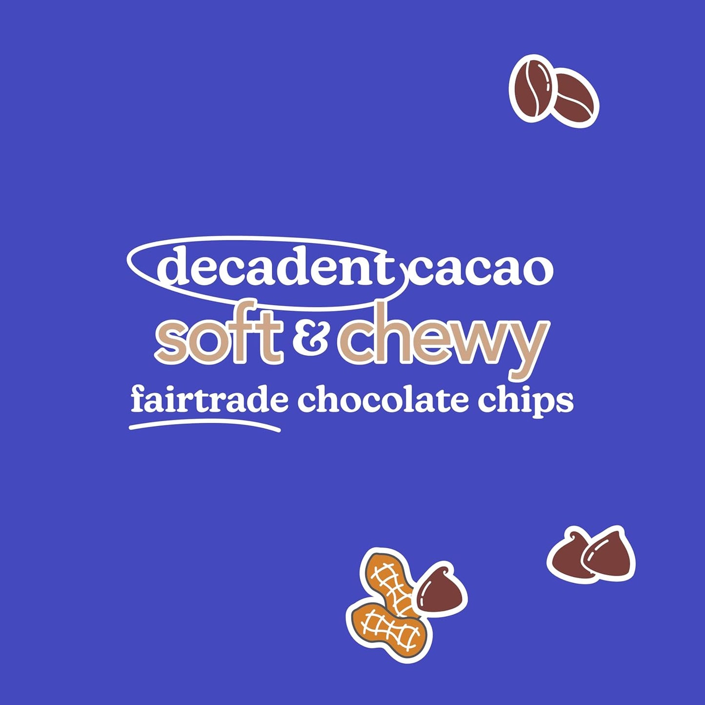 Love + Chew Superfood Soft Baked Cookies, Chocolate Lover Variety, Plant Based Cookie Made With Almonds and Dark Chocolate for Kids and Adults, Vegan Snacks, Gluten Free, Paleo, Non GMO, 12 Pack