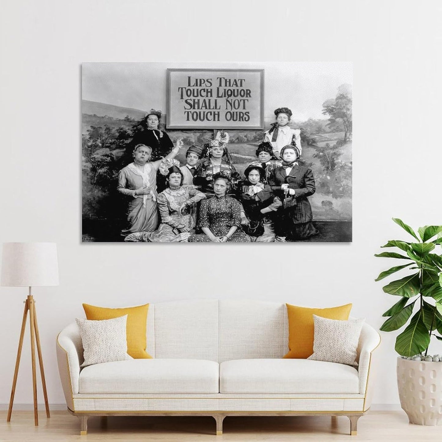 Lips That Touch Liquor Print, Prohibition, Alcohol, Bars And Drinking, Wall Art Canvas Printing Poster, Black And White Vintage Photo, Bar Decoration 12x18inch(30x45cm)