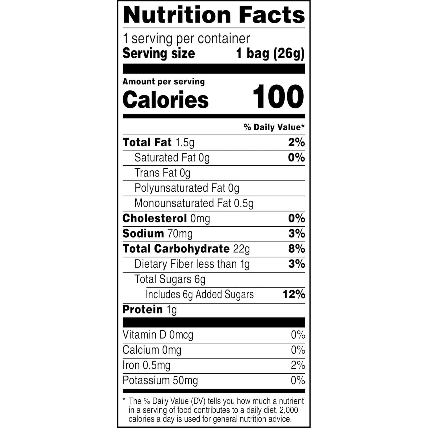 Quaker Rice Crisps, Gluten Free, Chocolate, 0.91 Oz, 30 Count