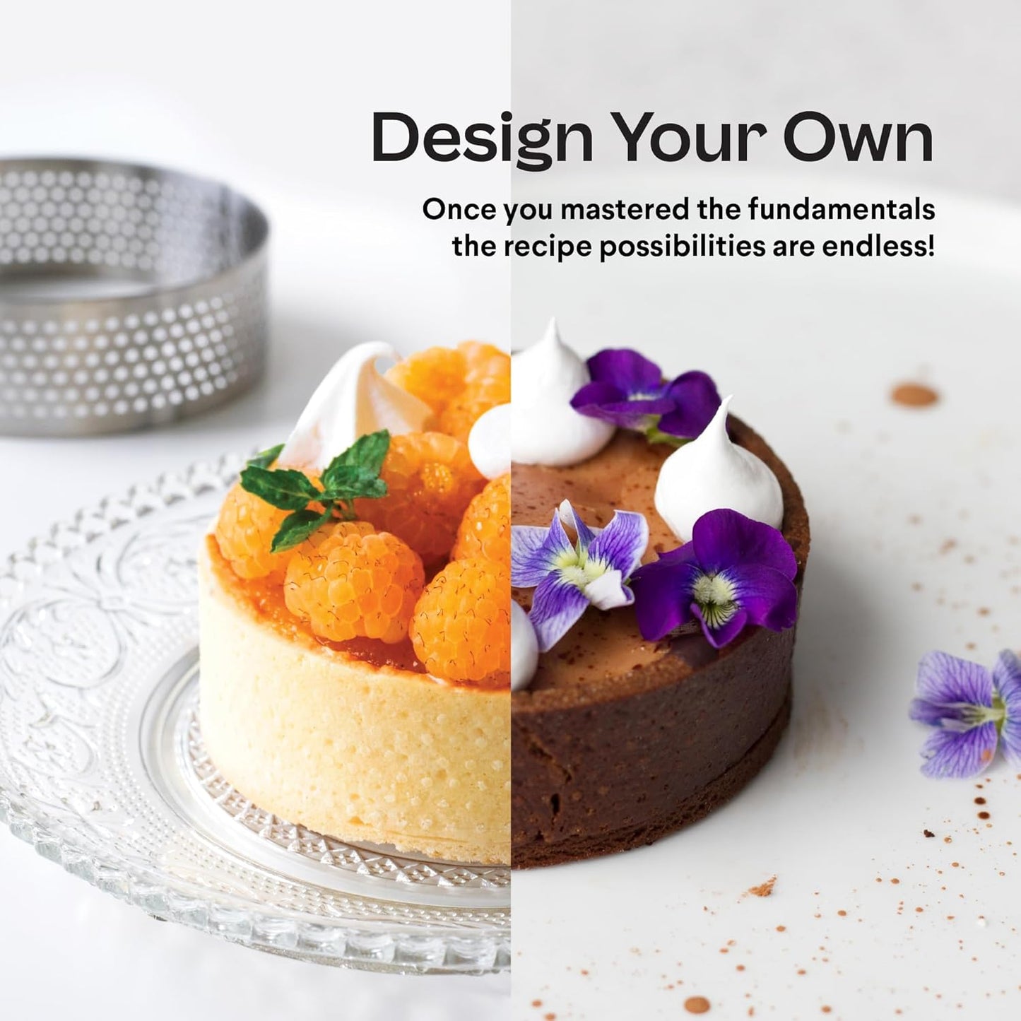 French Tart Baking Set | Mothers Day Unique Baking Gifts Kitchen Baking Supplies Present Food Making Kit For Adults & Parisian Cooking Tools for Pastry Dessert