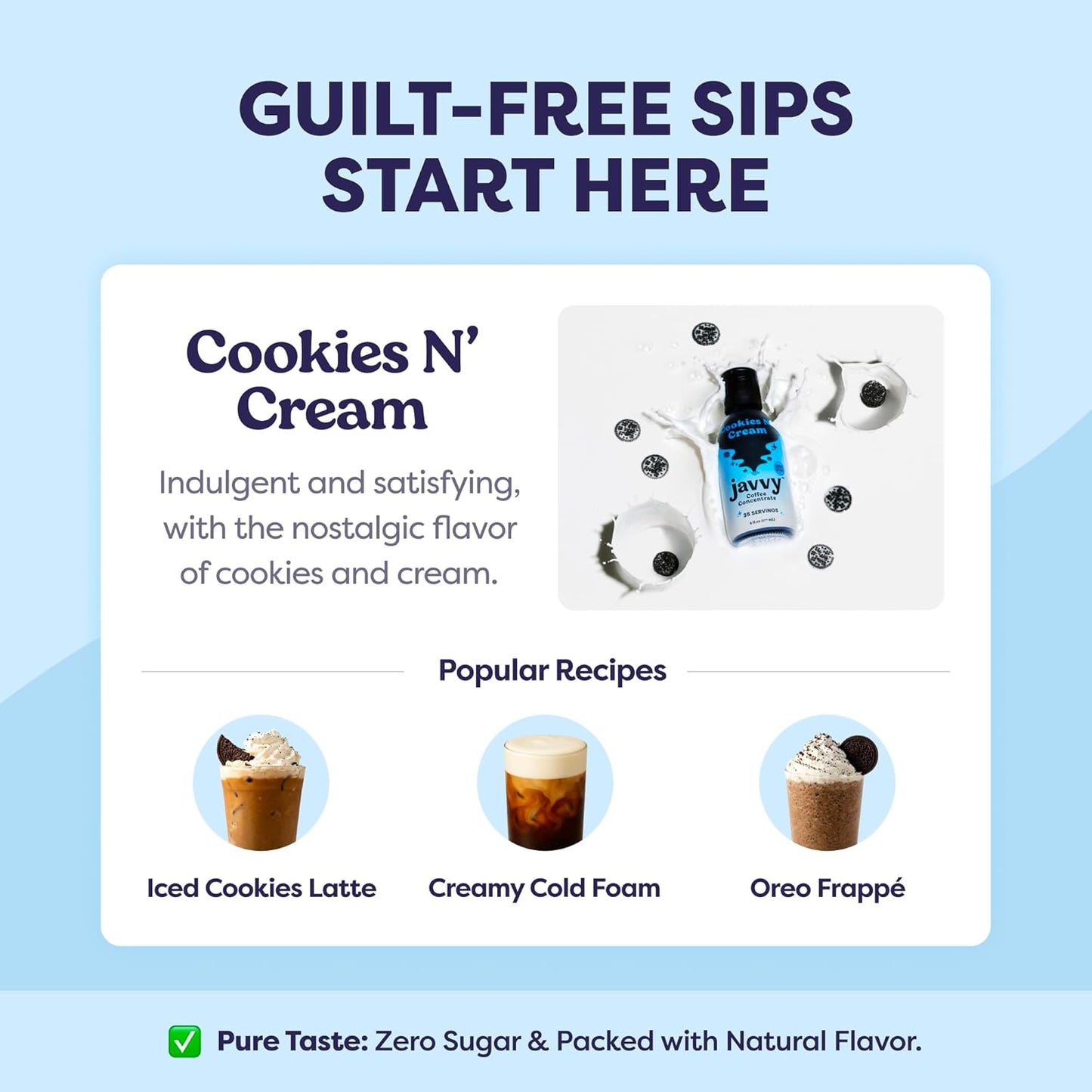 Coffee Concentrate Bundles - Cold Brew Coffee, Perfect for Hot or Iced Instant Coffees, Hot Drinks, Cold Brew Concentrate - Cookie Concentrates Bundle