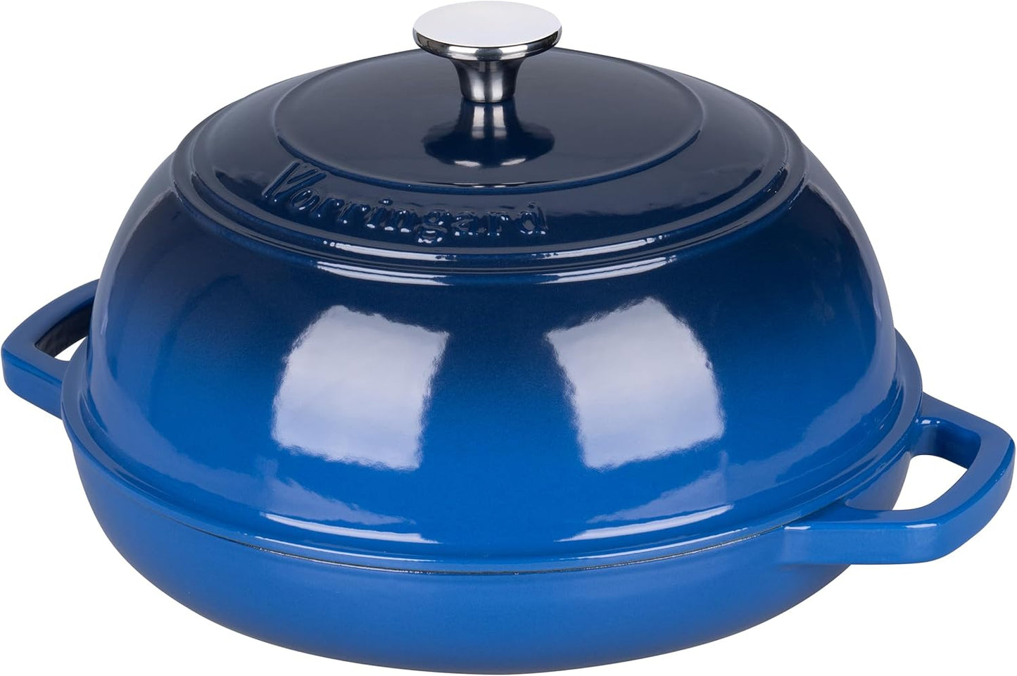 Enameled Cast Iron Dutch Oven Pot with Lid, Bread Oven for Sourdough Bread Baking, Dutch Ovens with Bread Proofing Basket& Baking Supplies Set, 6 Quart, Blue