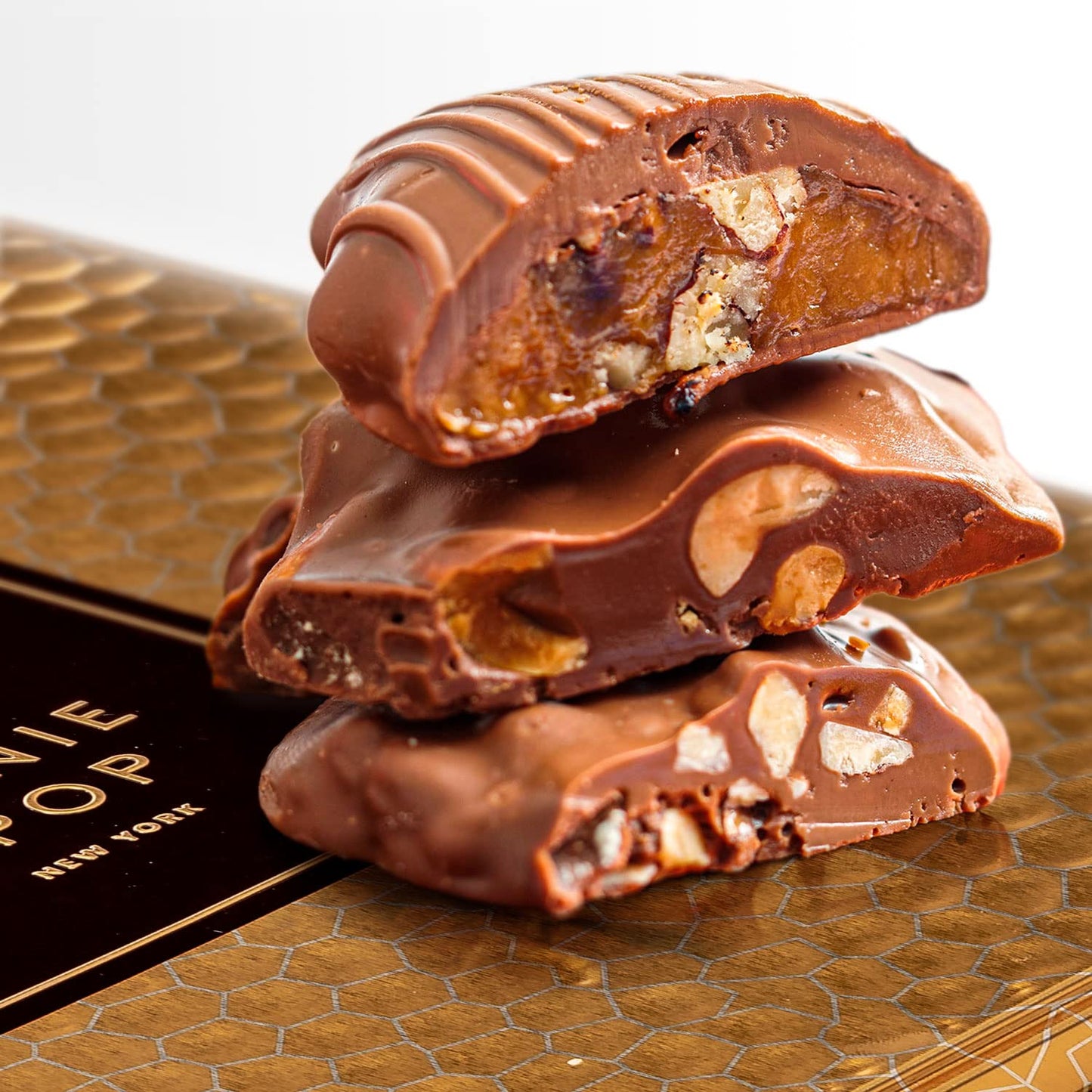 Chocolate Gift Basket, Gourmet Snack Food Box in Keepsake Tin, 2+ lbs of Chocolate, Great for Birthday, Sympathy, Family Parties & Get Well - Bonnie & Pop