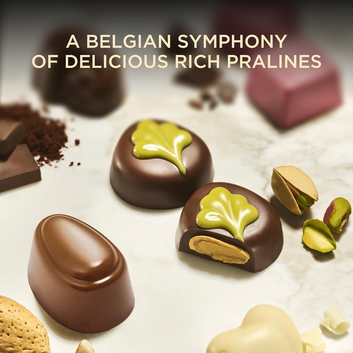 Godiva Gold Milk Chocolate Gift Box, Belgian Milk Chocolates with Pralinés, Ganaches & Caramels, Gourmet Gift for Birthdays, Holidays, Non-GMO & Kosher, 15 Pc