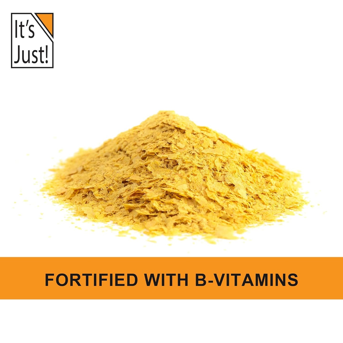 It's Just - Yeast Flakes, Nutritional Yeast, Premium Fortified, Nooch, Vegan Cheese Substitute (15oz Ounces)