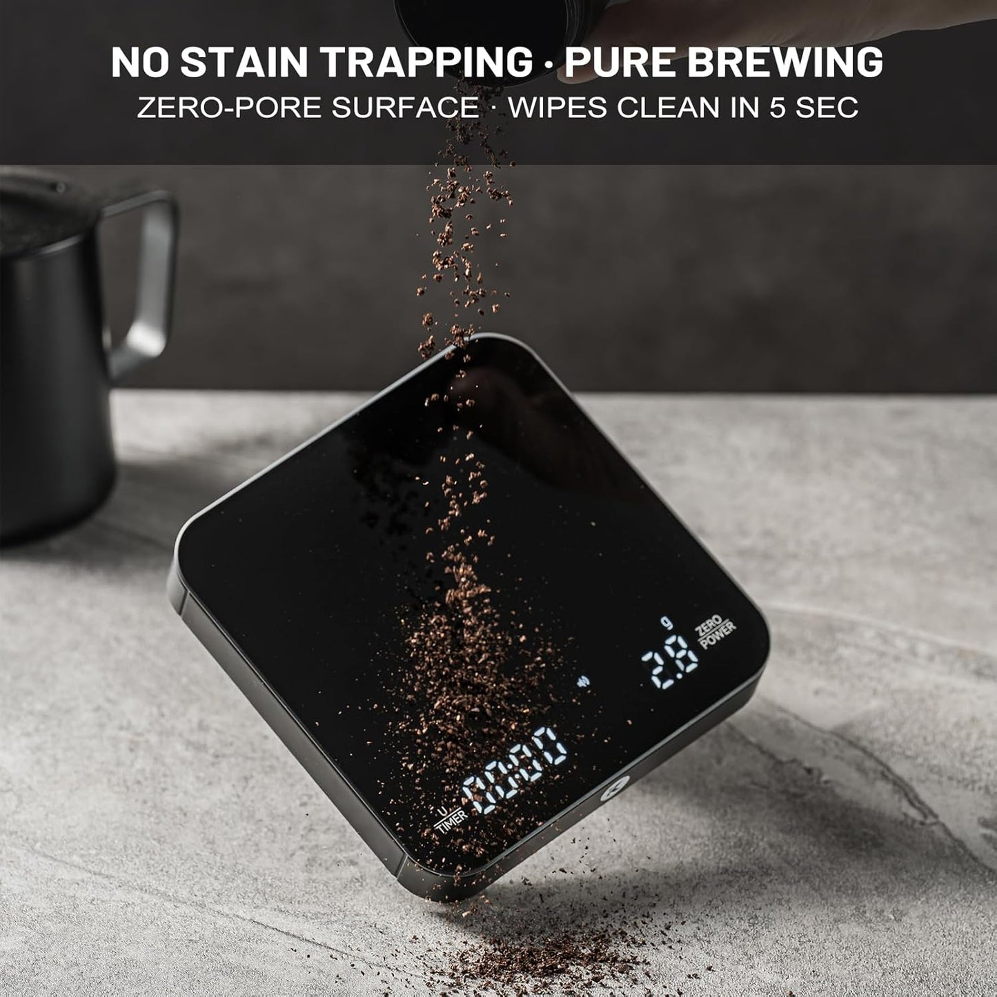 KitchenTour Coffee Scale with Timer (K122-B)
