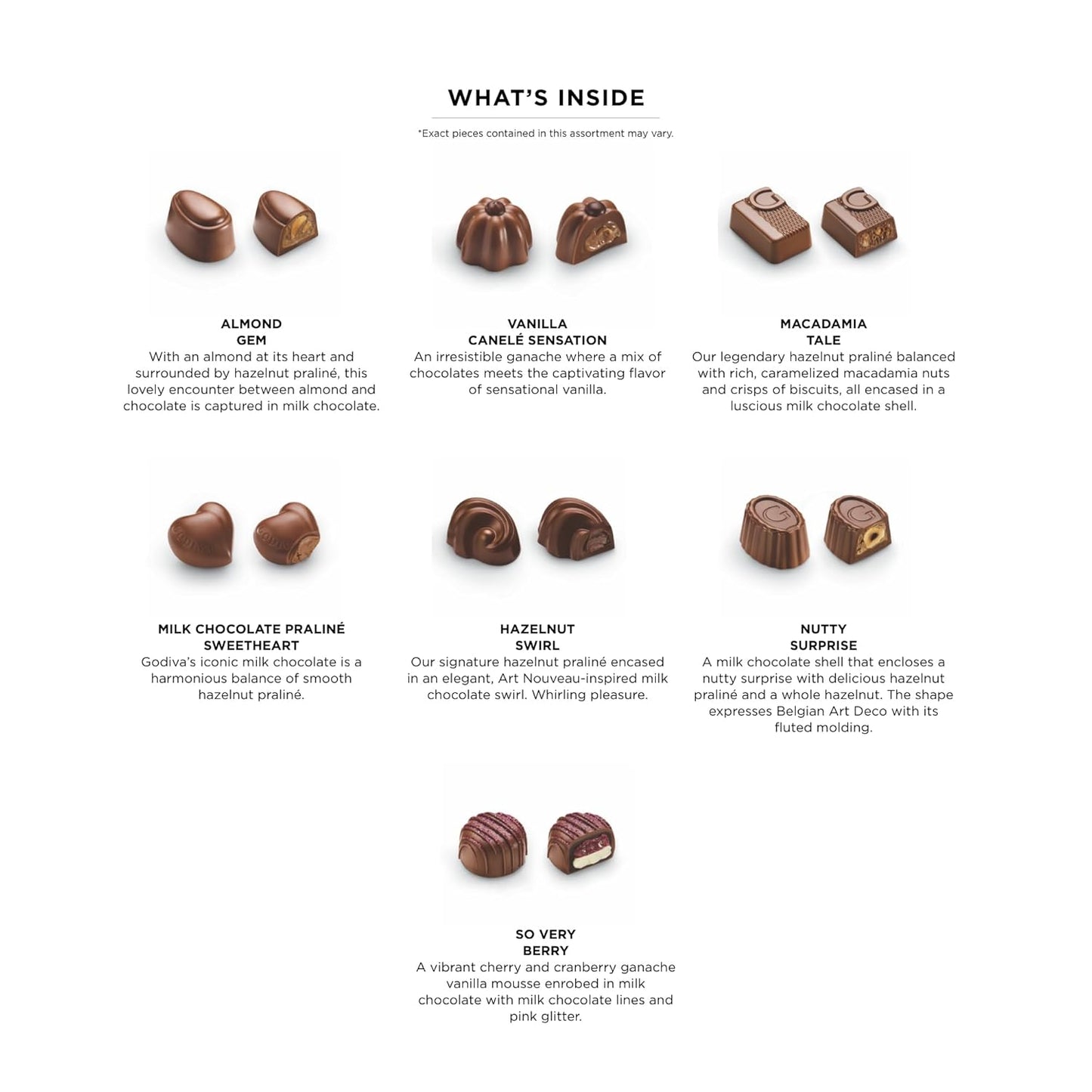 Godiva Gold Milk Chocolate Gift Box, Belgian Milk Chocolates with Pralinés, Ganaches & Caramels, Gourmet Gift for Birthdays, Holidays, Non-GMO & Kosher, 15 Pc