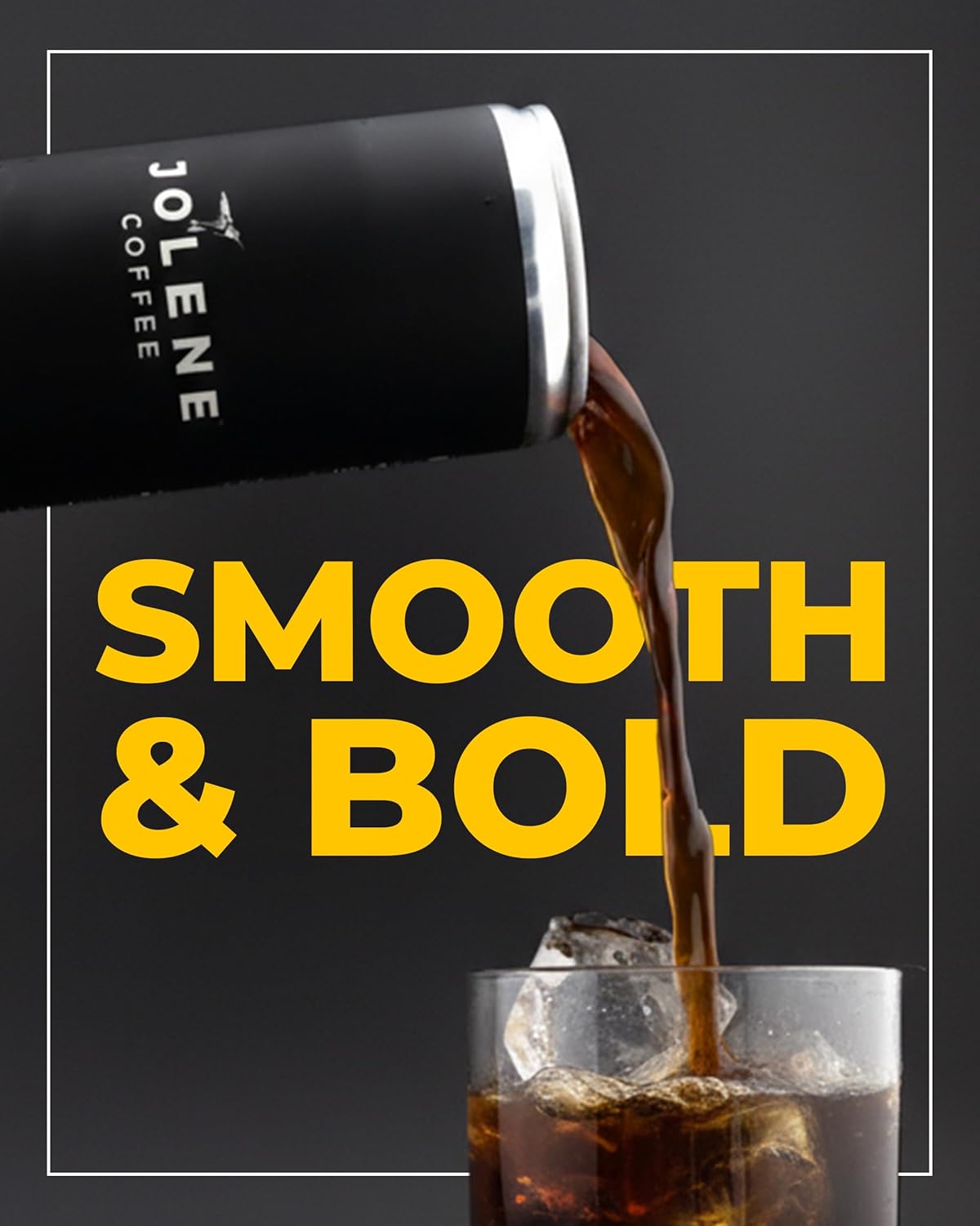 Jolene Coffee – Black Cold Brew | 8oz Cans | Smooth, Bold, Dairy-Free, Gluten-Free, Non-GMO (24 Cans, Black Cold Brew)