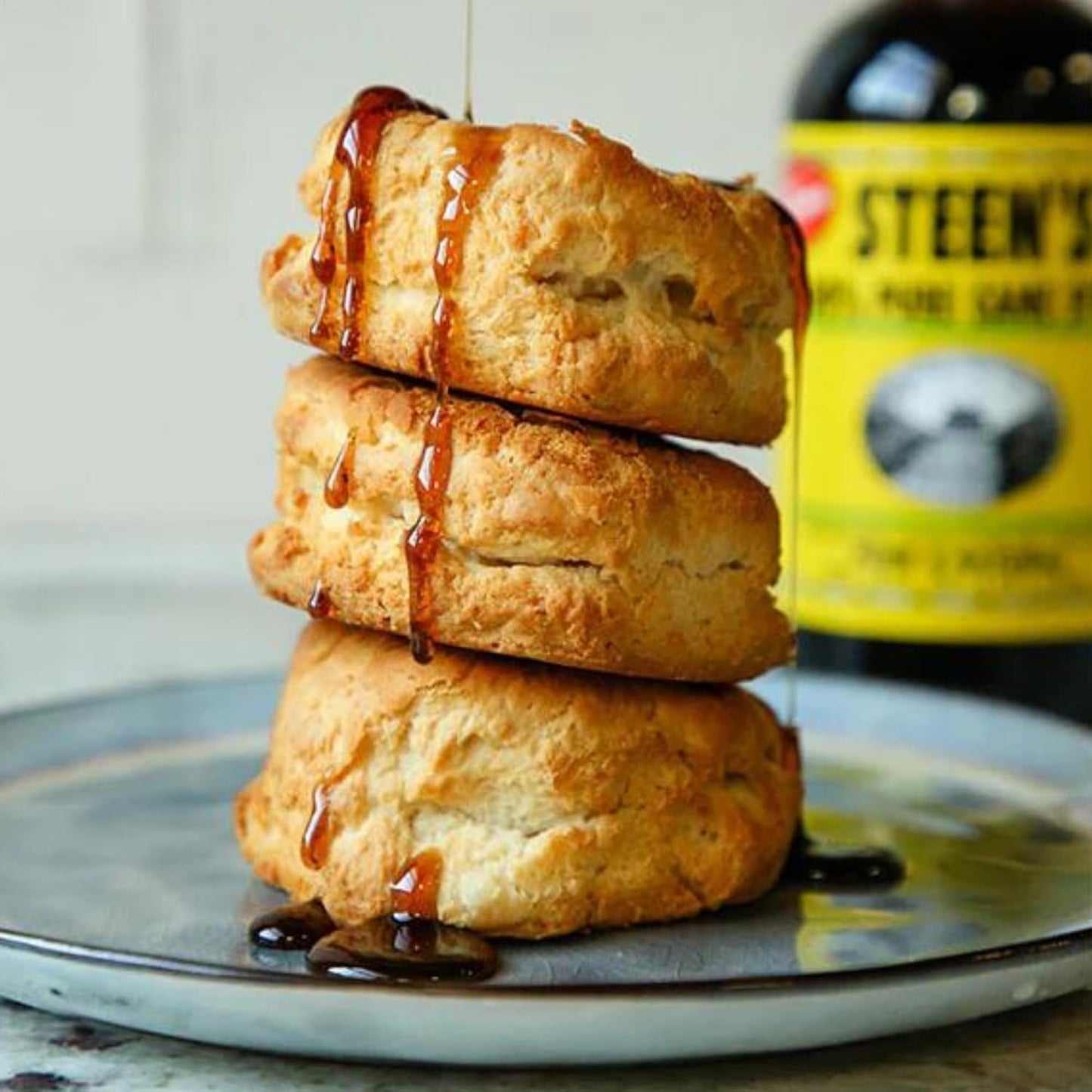 100% Pure Cane Syrup 16fl. Oz - No Additives - No Preservatives - Pure & Natural - Open Kettle - Louisiana's Trusted Brand for Over 100 Years - By Steen's (16 Fl Oz (Pack of 1))